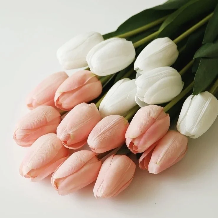 Realistische Künstliche Tulpenblumenstrauß
