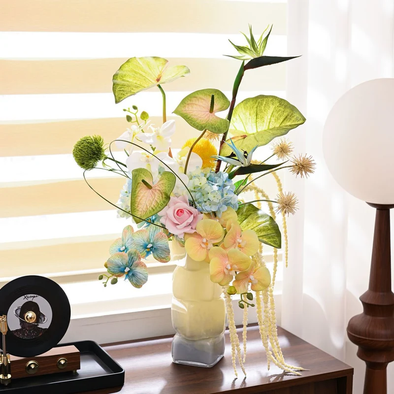 Premium Kunstblumen Arrangement