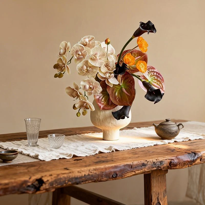 Luxuriöse Orchideenblumenarrangement