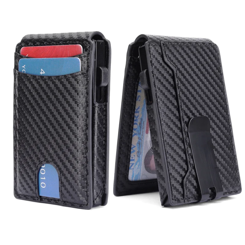 RFID-Blocking Carbon Fiber Wallet Stornfield