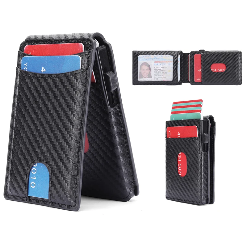 RFID-Blocking Carbon Fiber Wallet Stornfield