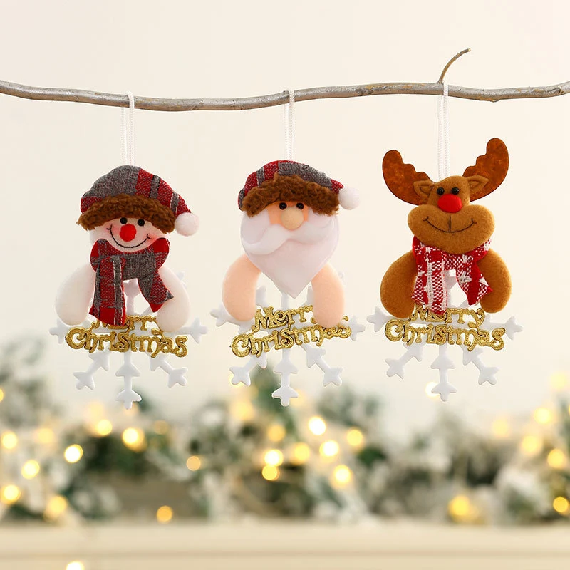 Plush Snowman Holiday Ornament Stornfield