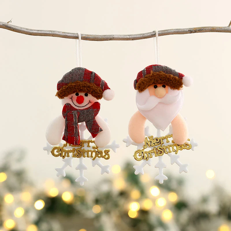 Plush Snowman Holiday Ornament Stornfield