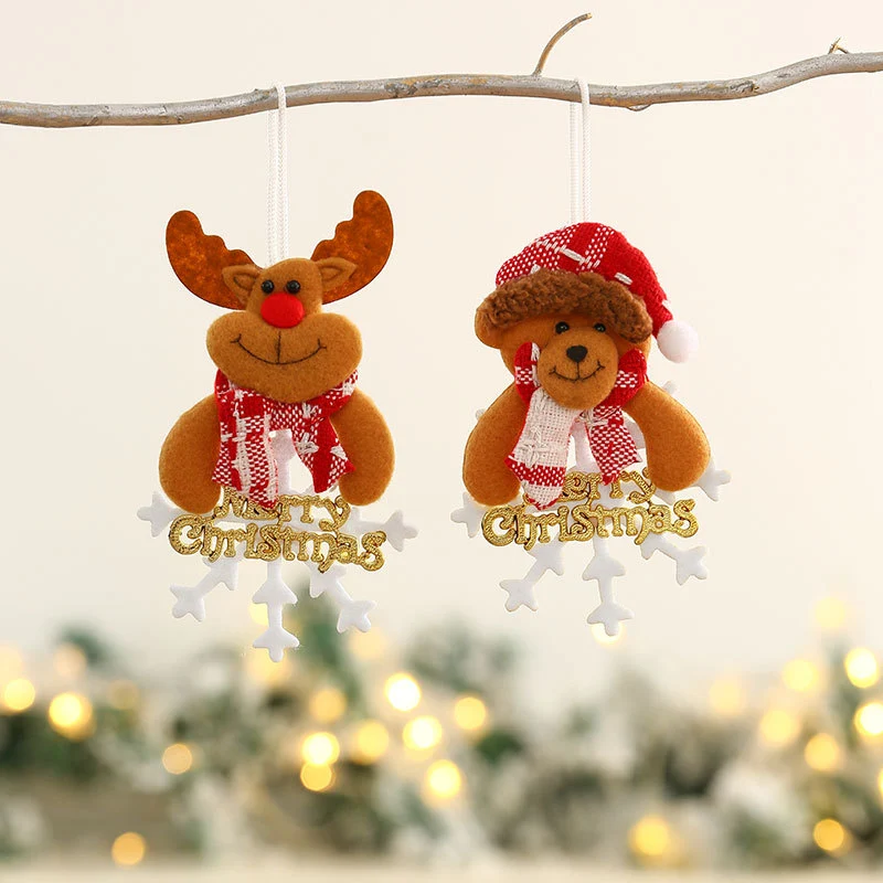 Plush Snowman Holiday Ornament Stornfield