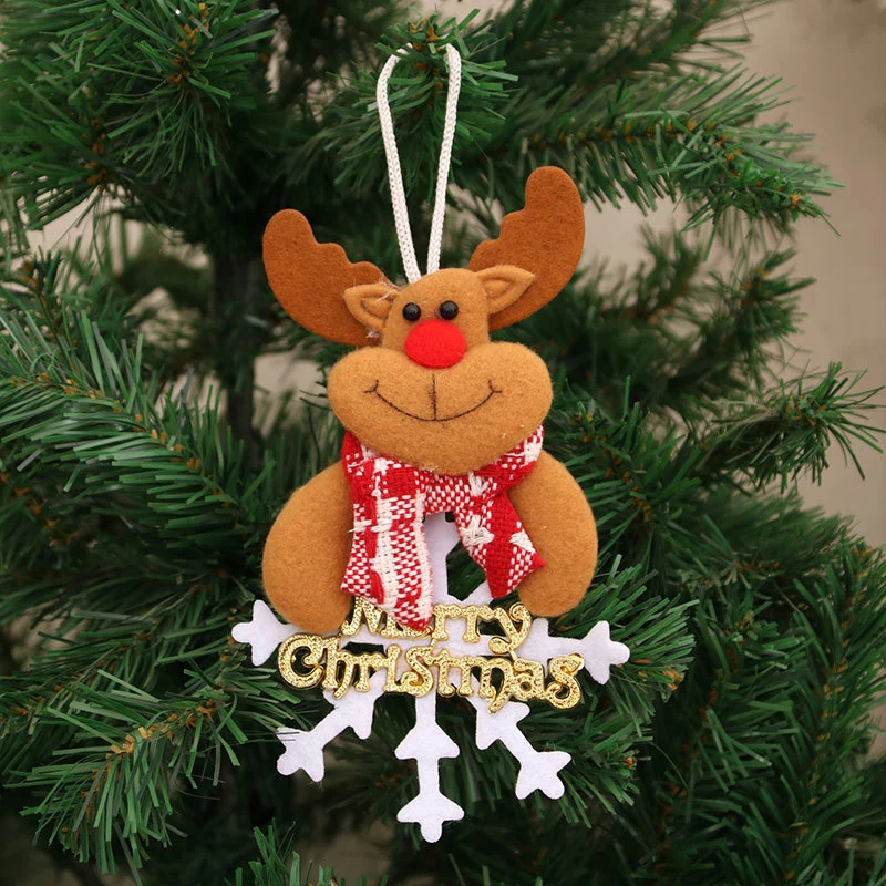 Plush Snowman Holiday Ornament Stornfield