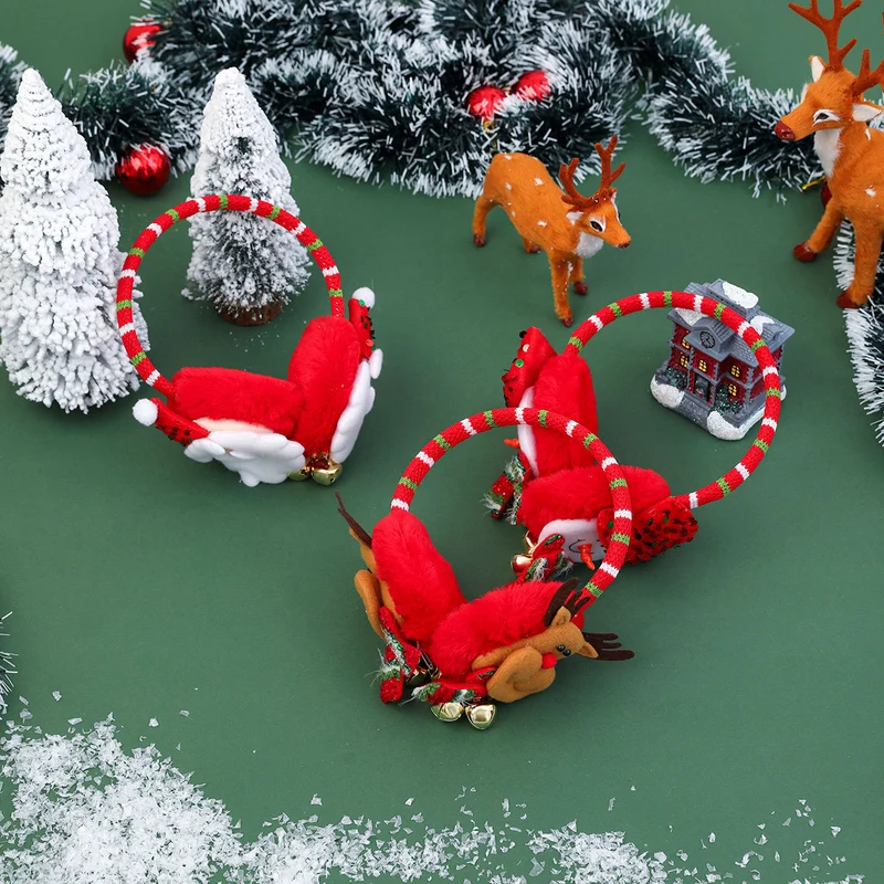 Plush Santa Hat Headband Stornfield