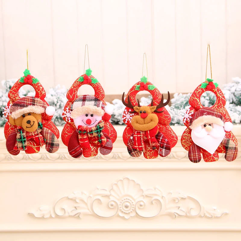 Plush Santa Character Hanging Ornament Stornfield