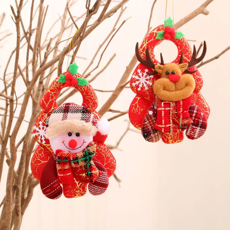 Plush Santa Character Hanging Ornament Stornfield