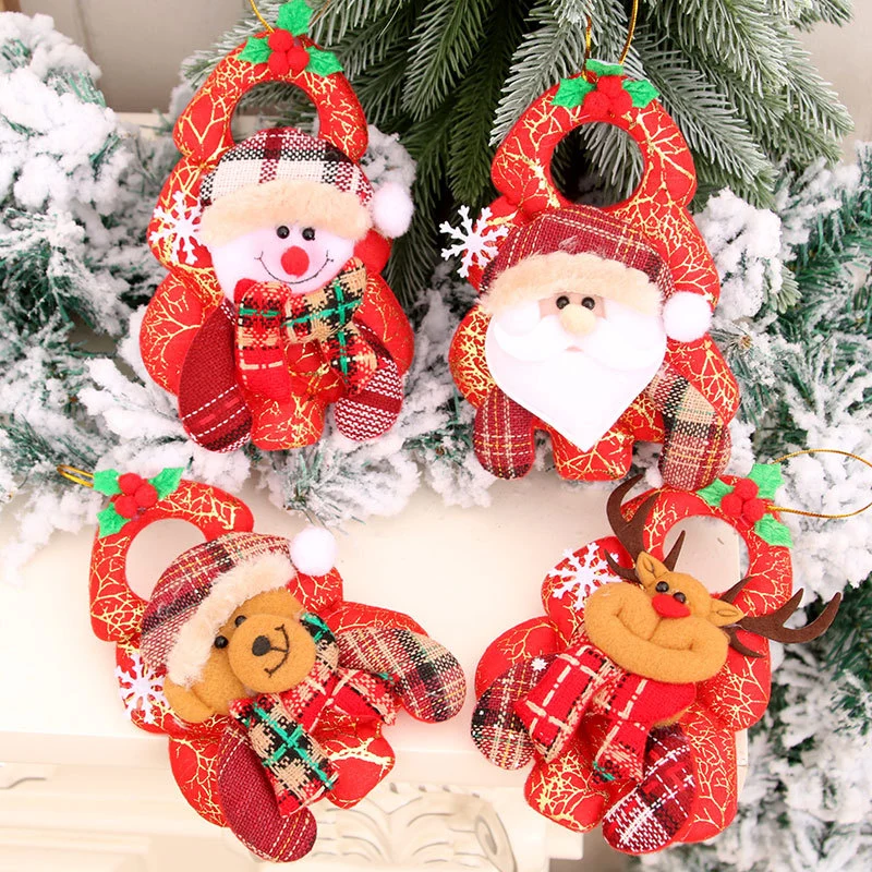 Plush Santa Character Hanging Ornament Stornfield