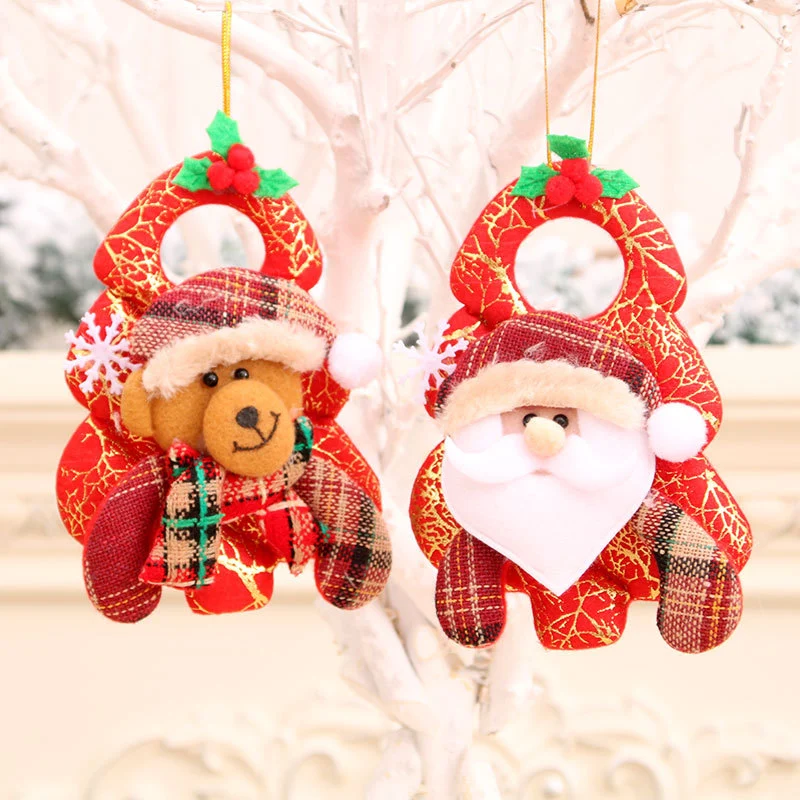 Plush Santa Character Hanging Ornament Stornfield