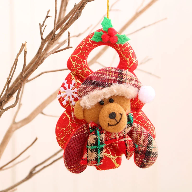 Plush Santa Character Hanging Ornament Stornfield