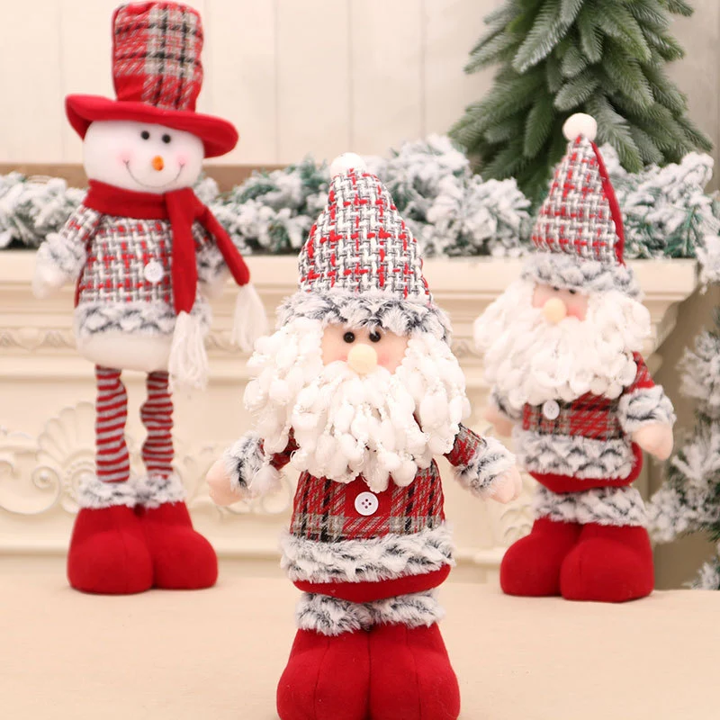 Plush Holiday Santa Figurine Stornfield