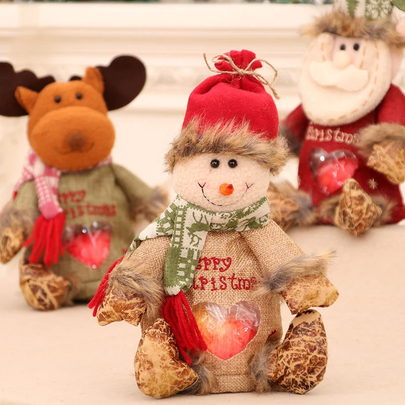 Plush Holiday Moose Figurine Stornfield