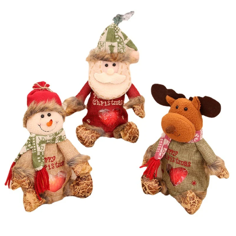 Plush Holiday Moose Figurine Stornfield