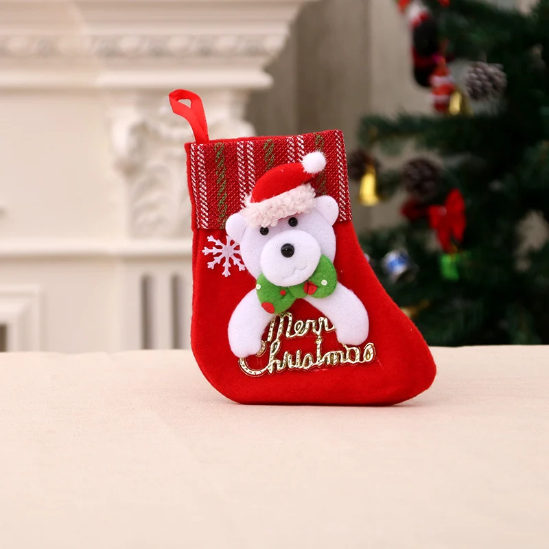 Plush Christmas Bear Stocking Stornfield