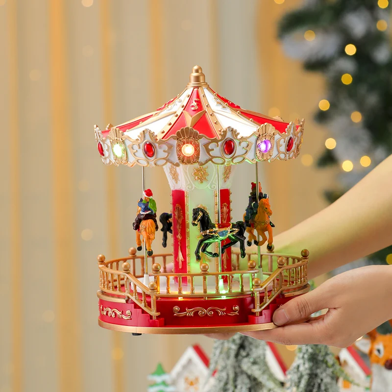 Musical LED Carousel Decoration Stornfield