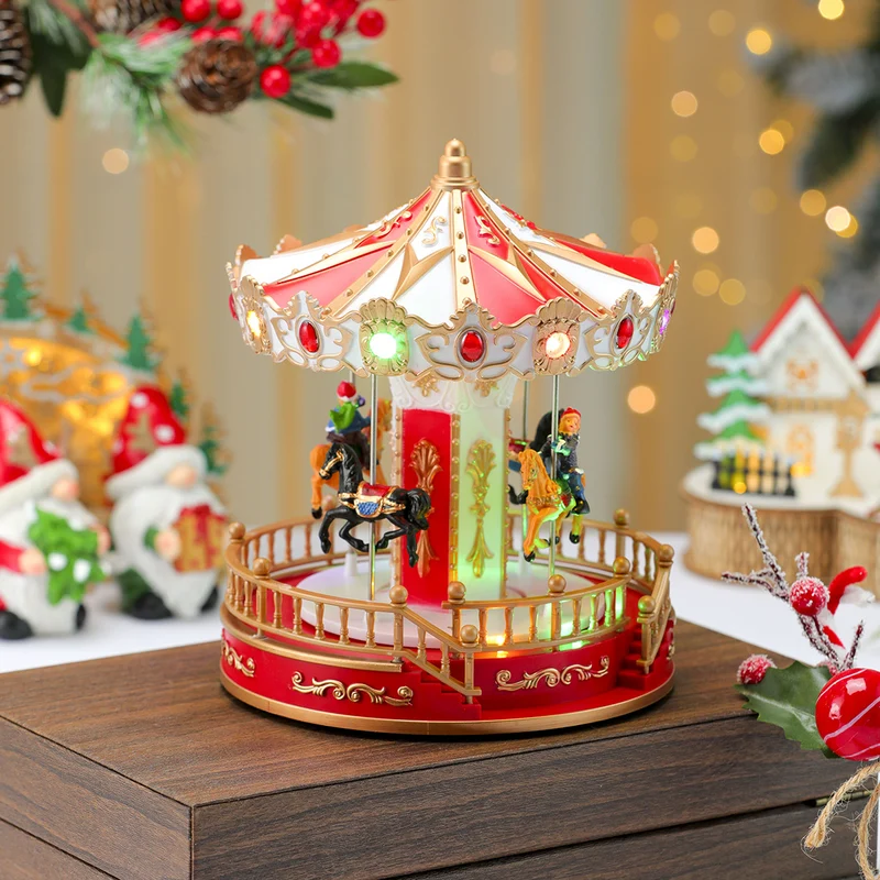 Musical LED Carousel Decoration Stornfield