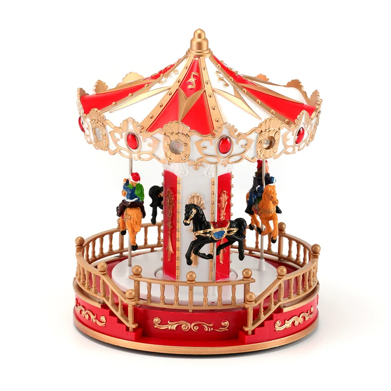 Musical LED Carousel Decoration Stornfield