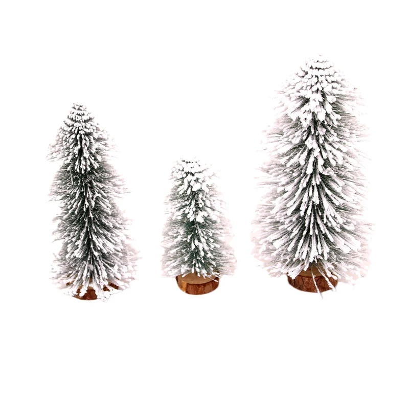 Miniature Snow-Covered Christmas Tree Decoration Stornfield