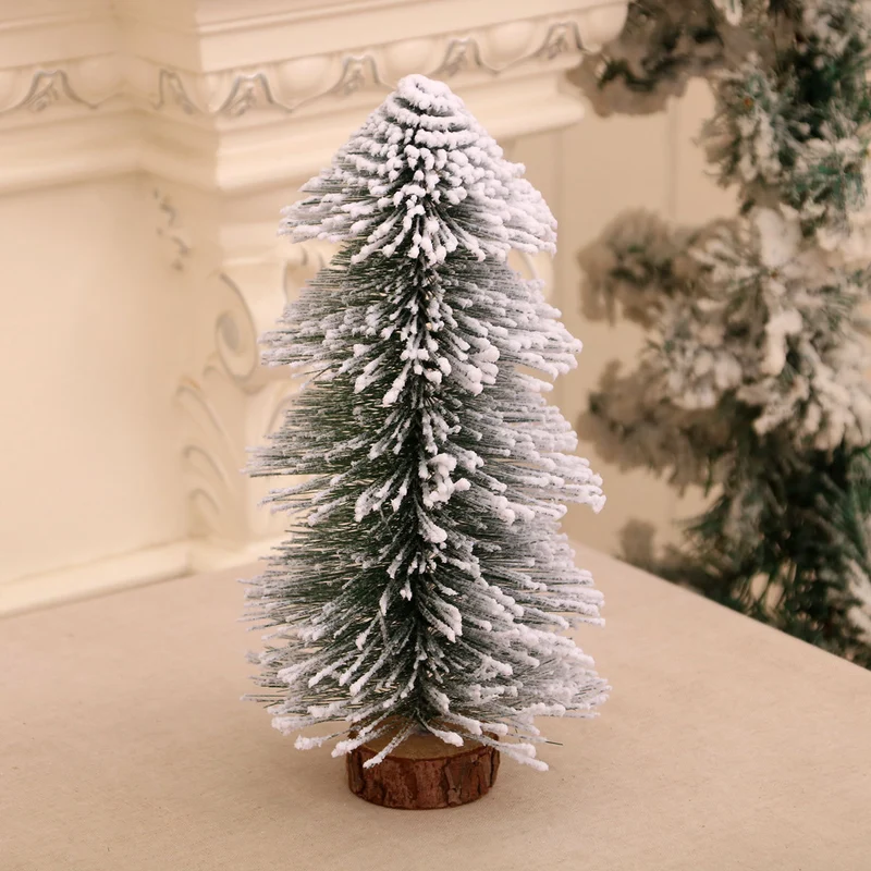 Miniature Snow-Covered Christmas Tree Decoration Stornfield