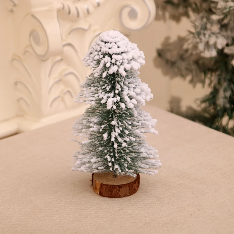 Miniature Snow-Covered Christmas Tree Decoration Stornfield