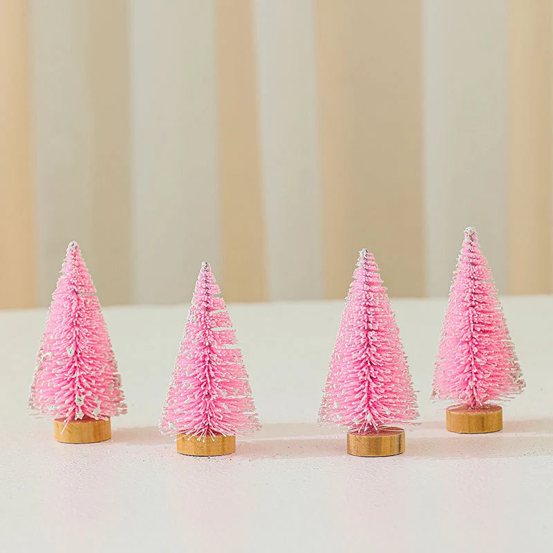Miniature Christmas Tree Figurines Set Stornfield