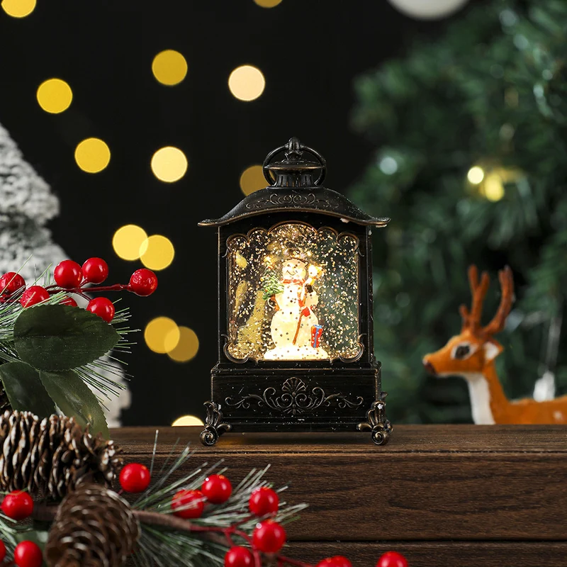 LED Snowman Lantern Decoration Stornfield