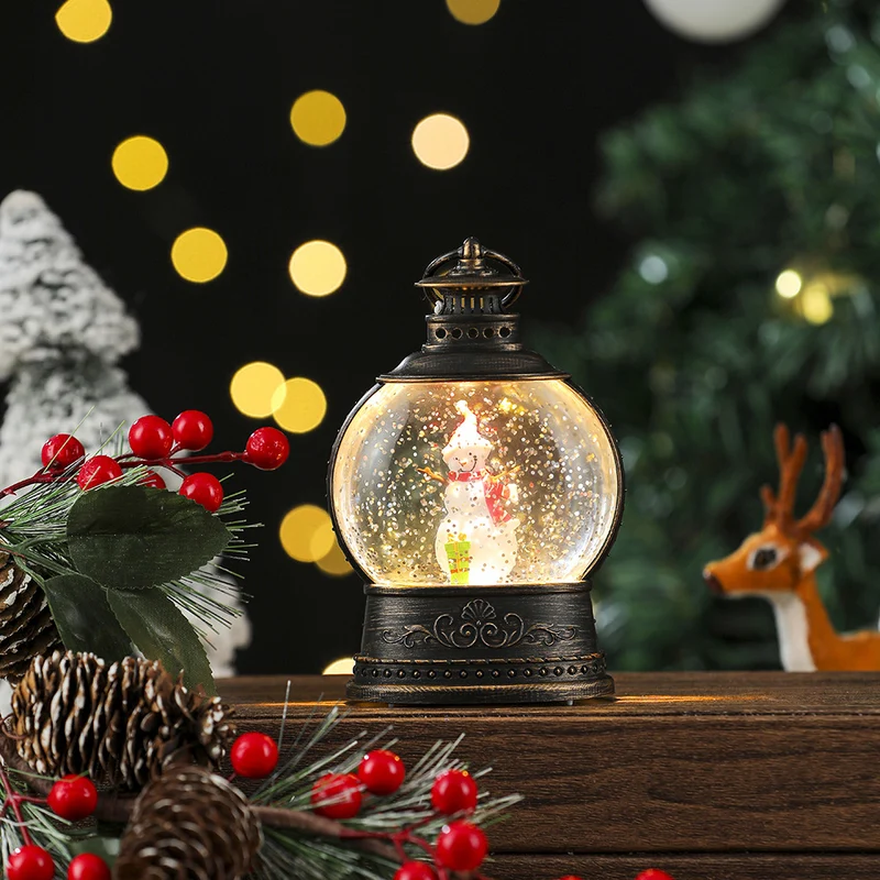 LED Snowman Lantern Decoration Stornfield