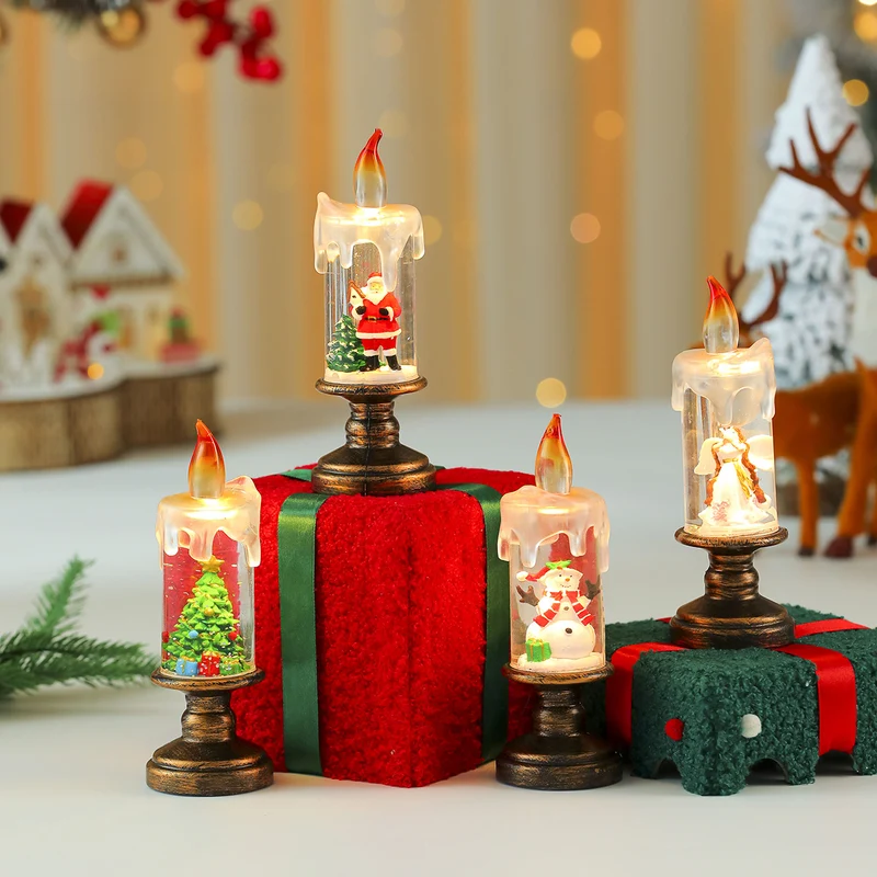 LED Snowman Candle Decoration Stornfield