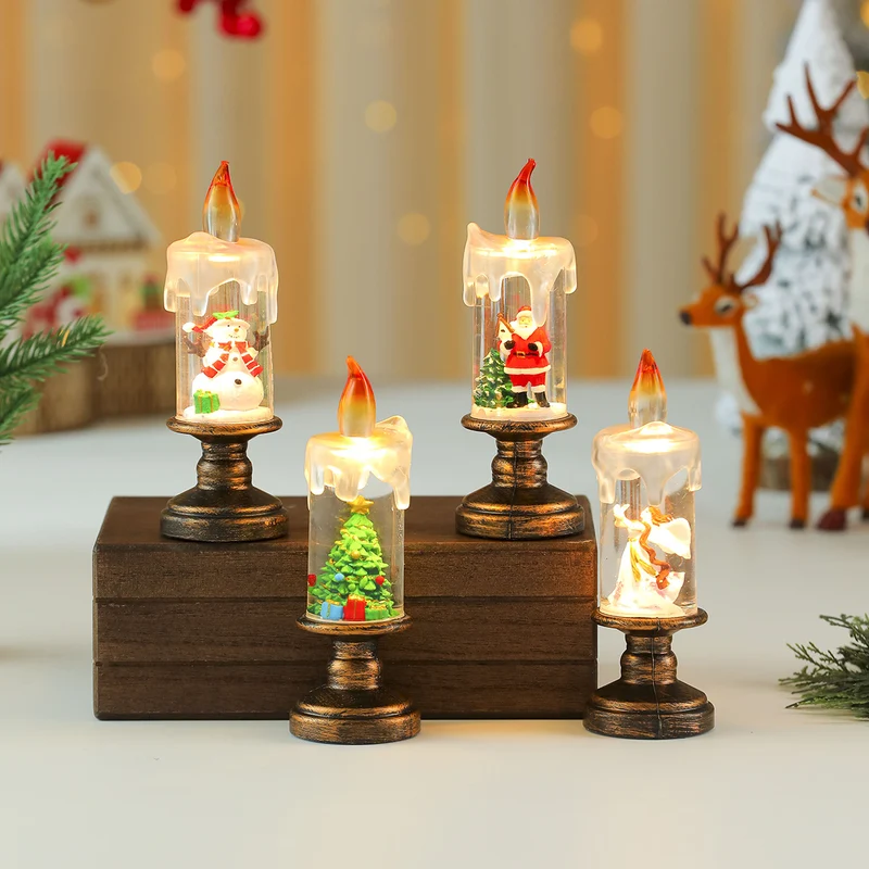 LED Snowman Candle Decoration Stornfield