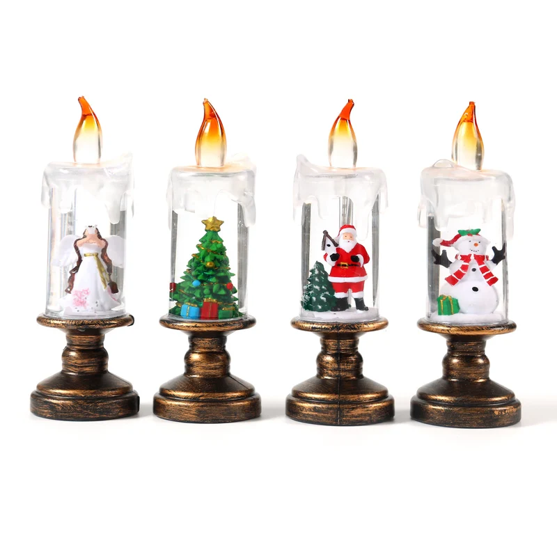 LED Snowman Candle Decoration Stornfield