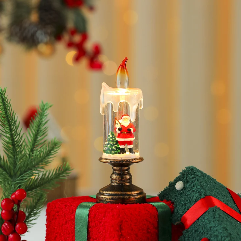 LED Snowman Candle Decoration Stornfield