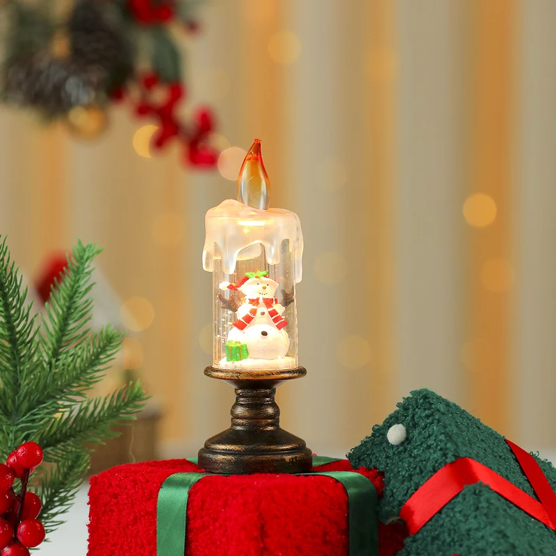 LED Snowman Candle Decoration Stornfield