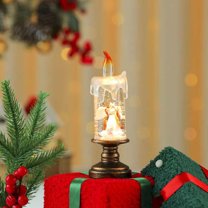 LED Snowman Candle Decoration Stornfield