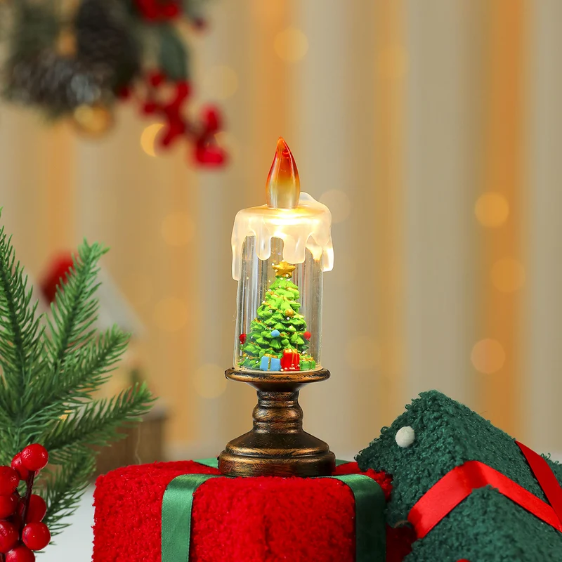 LED Snowman Candle Decoration Stornfield