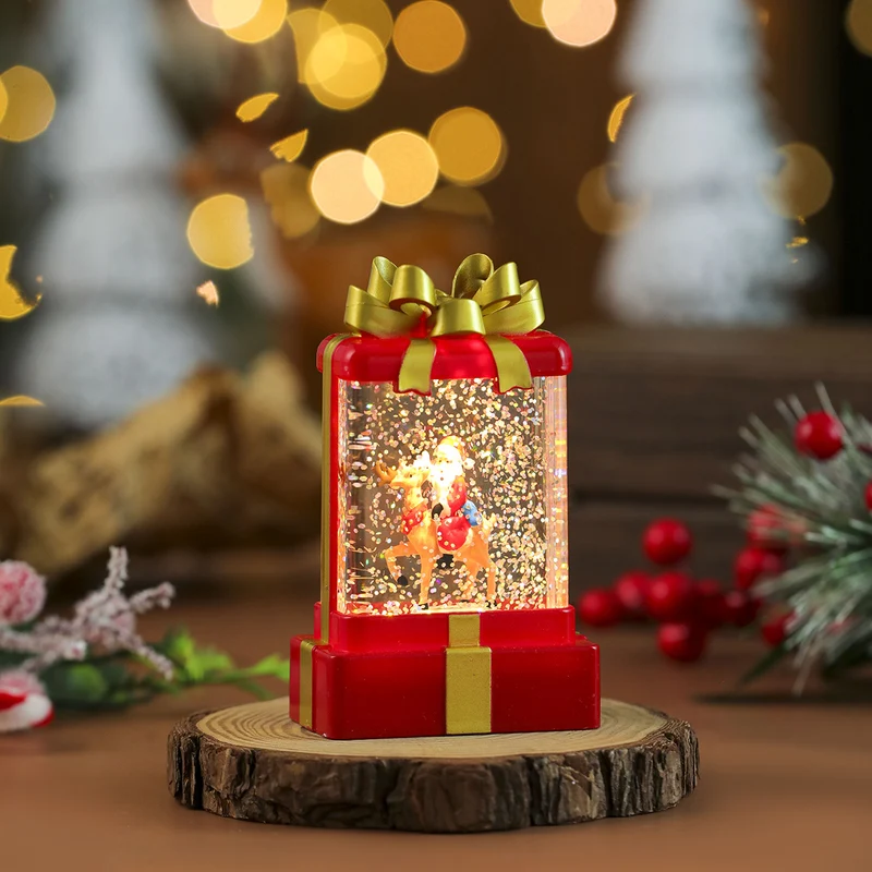 LED Snow Globe Santa Decoration Stornfield
