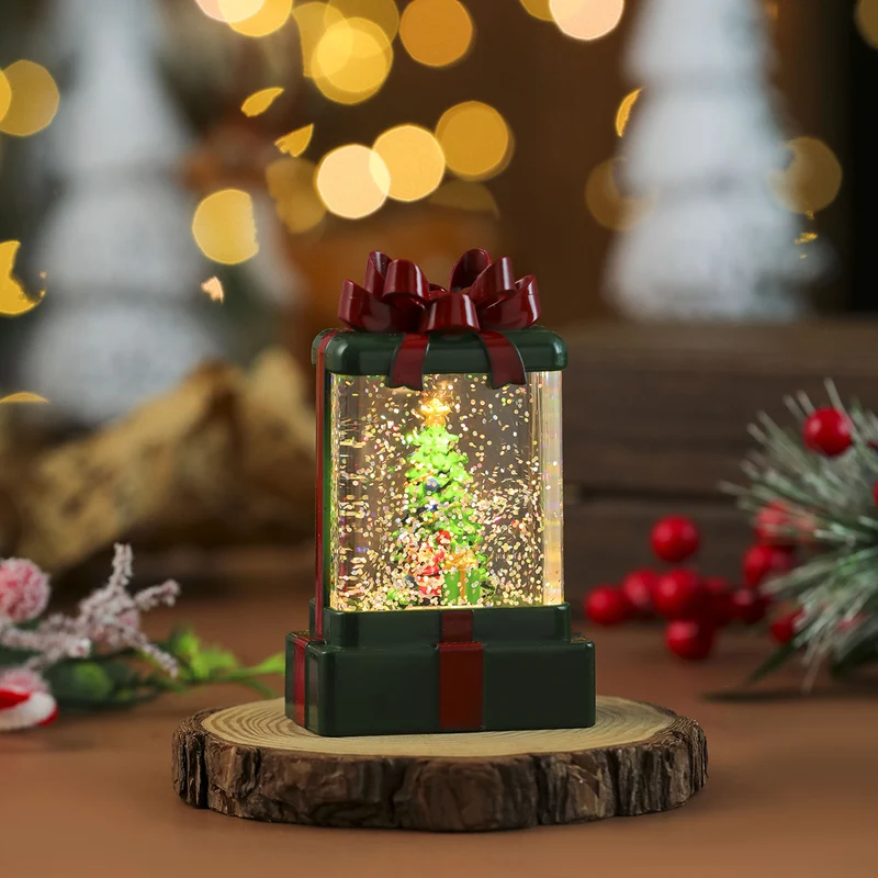 LED Snow Globe Santa Decoration Stornfield