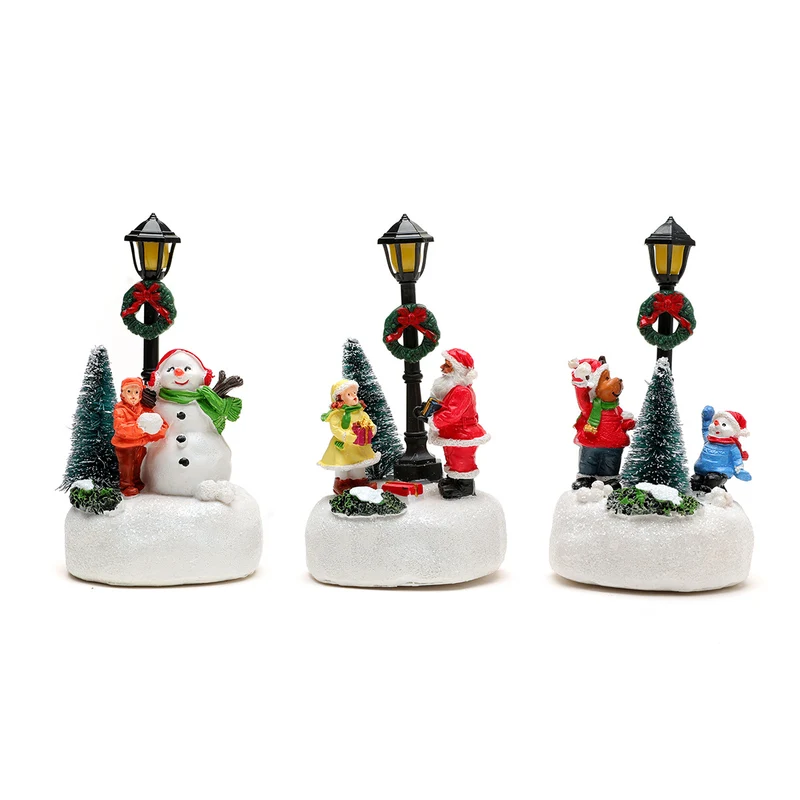 LED Light-Up Snowman Figurine Stornfield