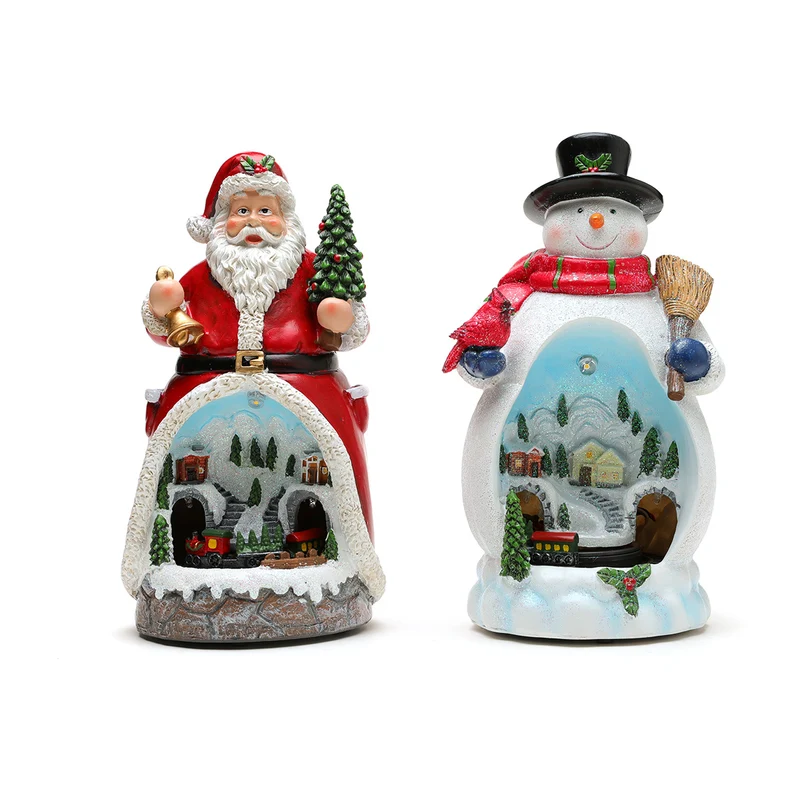 LED Light-Up Snowman Figurine Stornfield