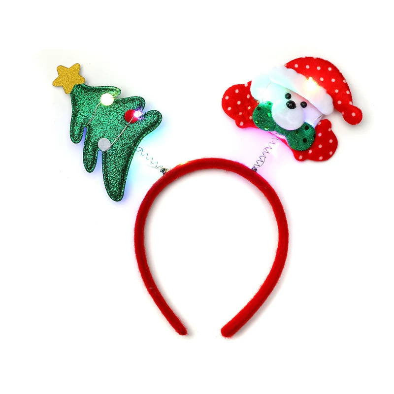 LED Light-Up Reindeer Antler Headband Stornfield