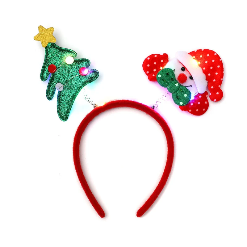 LED Light-Up Reindeer Antler Headband Stornfield