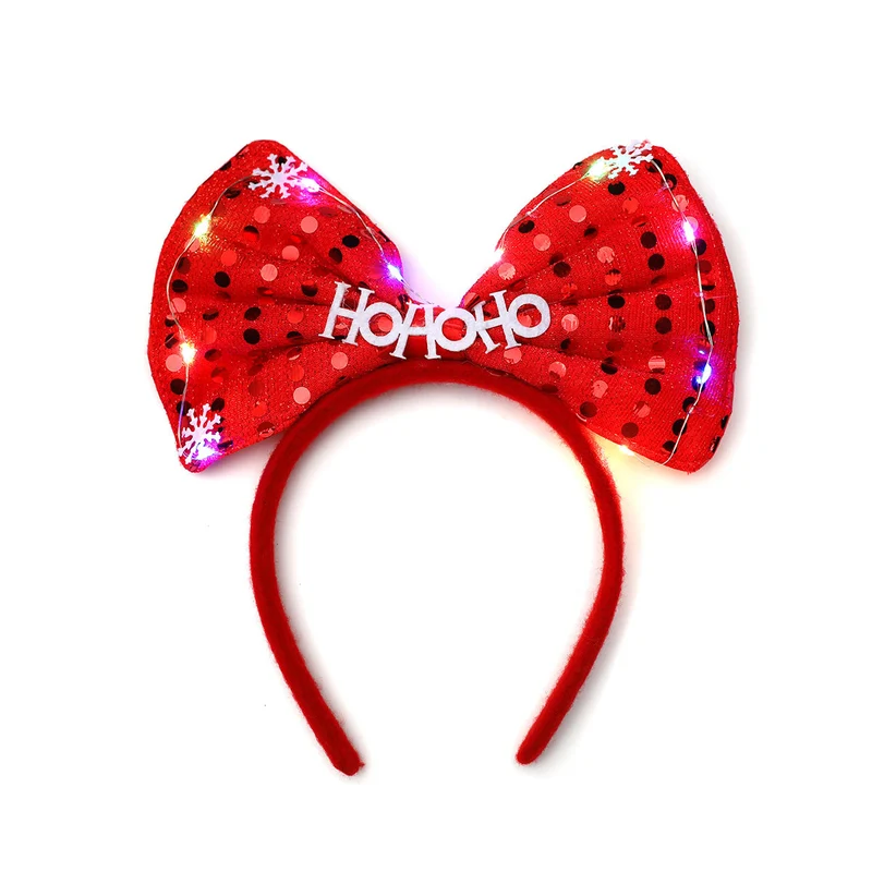 LED Light-Up Reindeer Antler Headband Stornfield