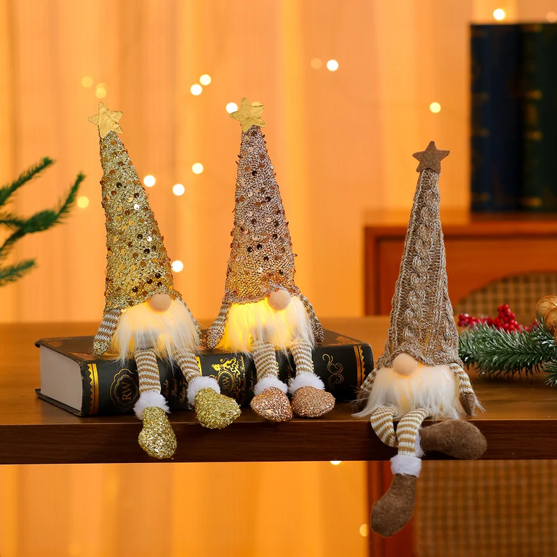 LED Light-Up Holiday Gnome Decoration Stornfield