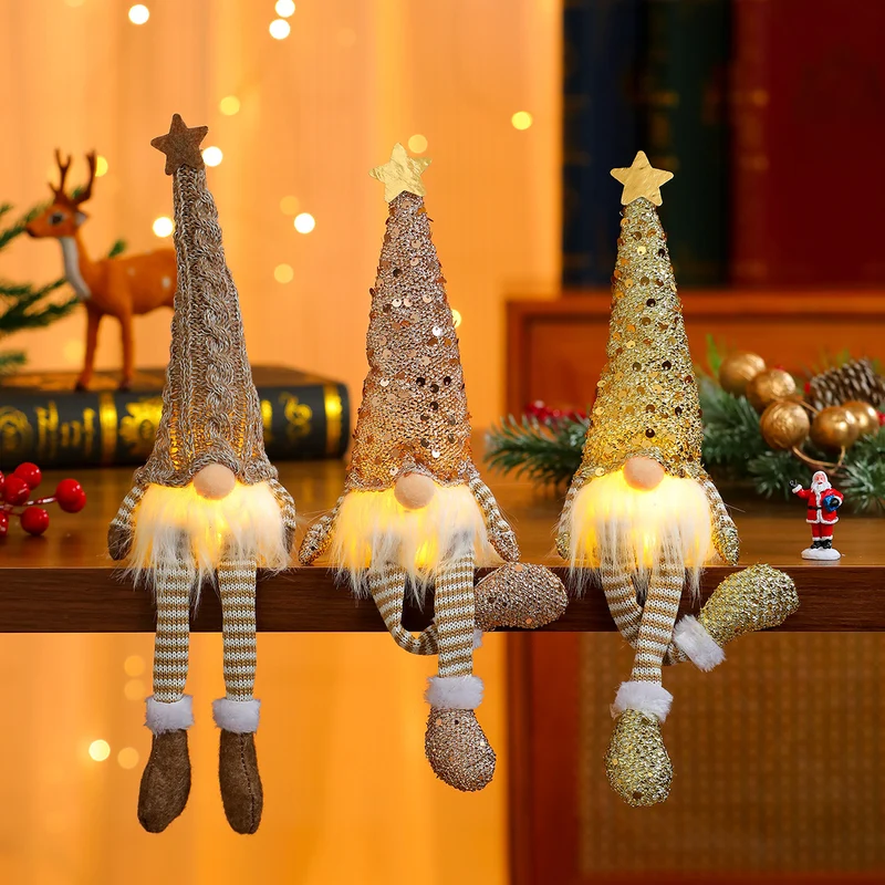 LED Light-Up Holiday Gnome Decoration Stornfield