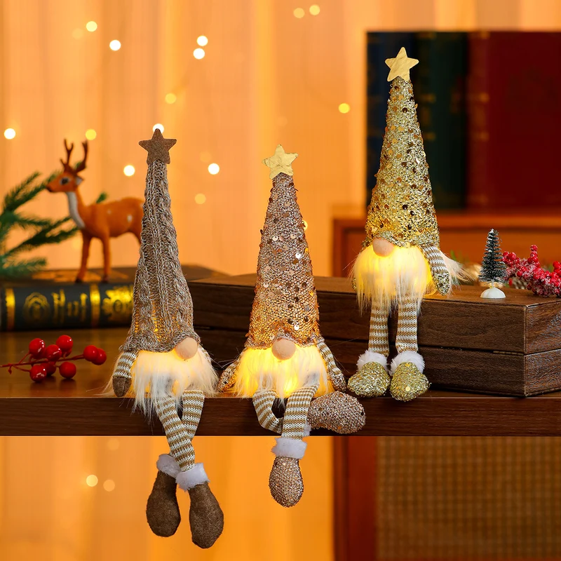 LED Light-Up Holiday Gnome Decoration Stornfield