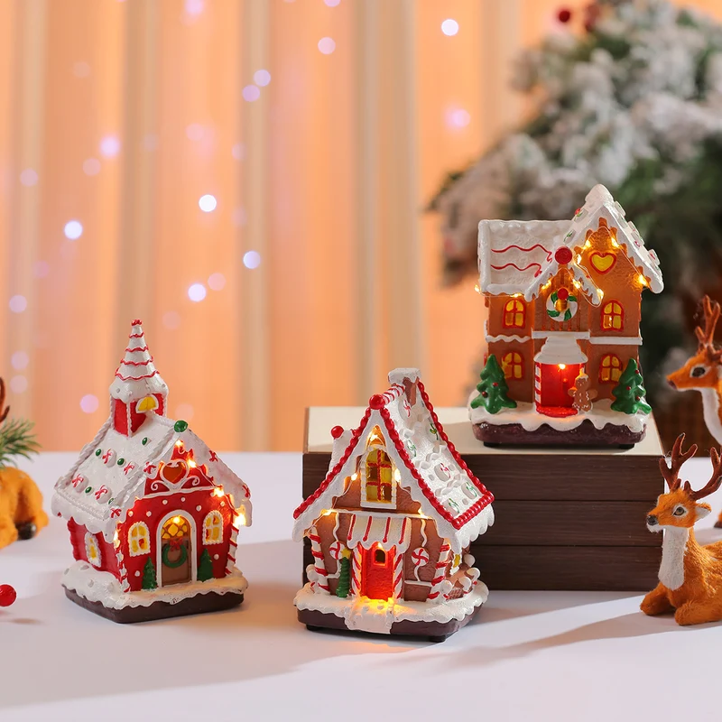 LED Light-Up Gingerbread House Decoration Stornfield