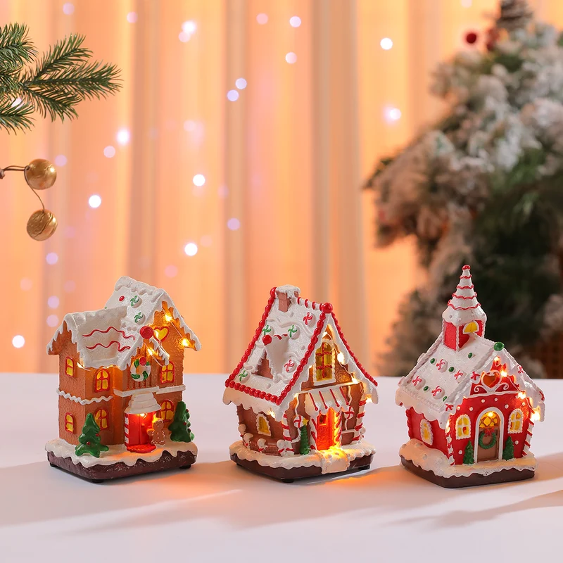 LED Light-Up Gingerbread House Decoration Stornfield