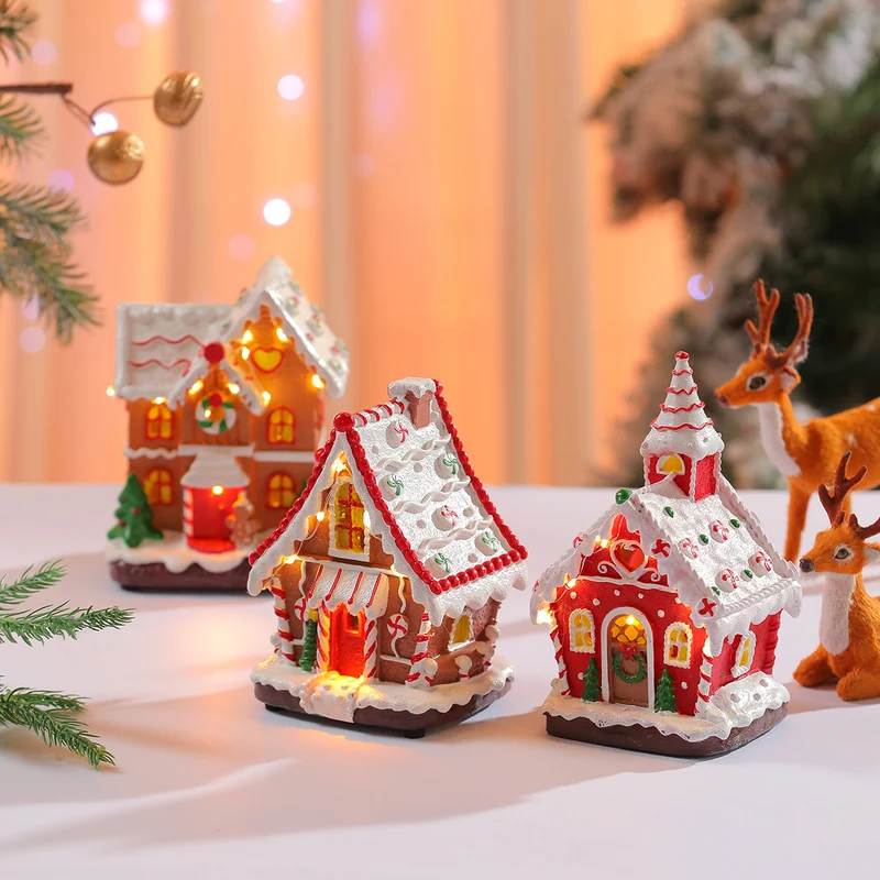 LED Light-Up Gingerbread House Decoration Stornfield