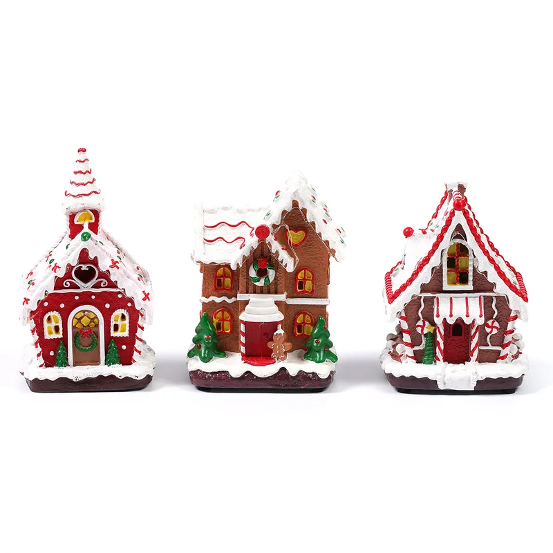 LED Light-Up Gingerbread House Decoration Stornfield