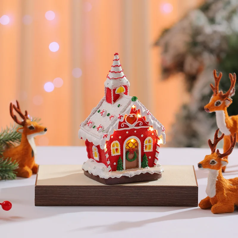 LED Light-Up Gingerbread House Decoration Stornfield